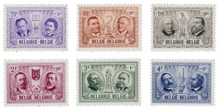 Belgien 1957 - Postfrisk - OBP 1013/18