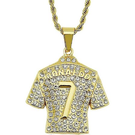 Jersey Halsband för Män, Hip Hop Ronaldo Nr. 7 Jersey Halsband - SNNGV