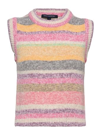 Kasper Space Dye Vest Patterned French Connection