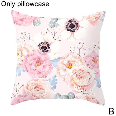 Printed Case Rose Flower Kuddfodral Cover P