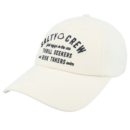 Salty Crew - Blanc unconstructed Casquette - Night Bite Off White Dad Cap @ Hatstore