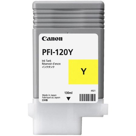 CANON Bläckpatron PFI-120Y Gul - Lyreco - Toner och bläck - Bläckpatroner - Bläckpatroner Canon