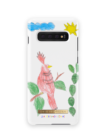La Escuela iDeal Galaxy S10 Plus Crayon Bird