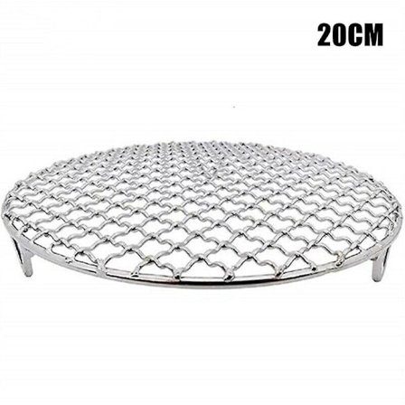 Grillgaller i rostfritt stål, runt Ø 15 18 20 24 29cm Grill BBQ NY