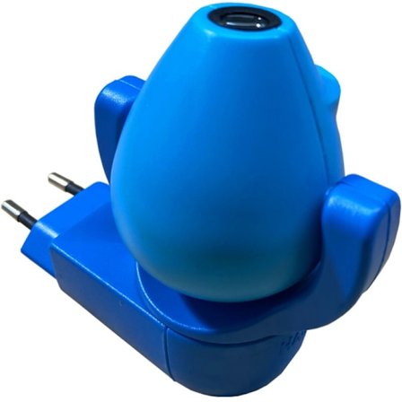 Stjerne Måne Dyr Projektor LED Projektor 6 Billeder Sensor EU Stik Natlampe til Børn Baby Soveværelse Dekoration (Blå)