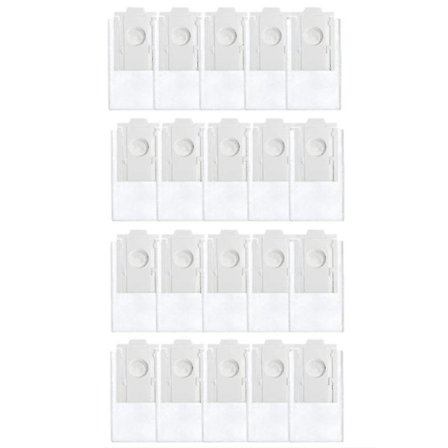 20 kpl Pölynimuripussit Vca-rdb95/90 Jet Bot+ Jet Bot Ai+ Robottipölynimurin Vaihto-osat Hy