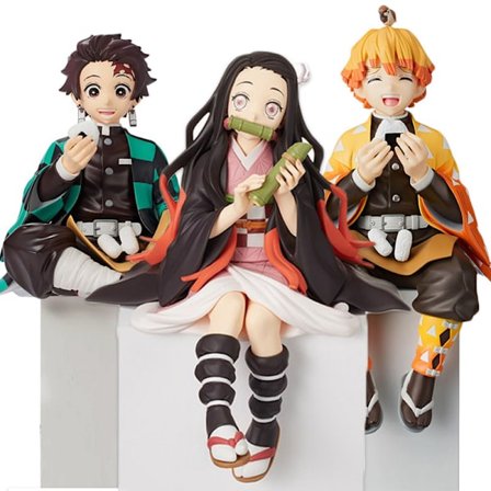 Demon Slayer Tanjiro + Nezuko + Zenitsu [Anbefalet af butikken]
