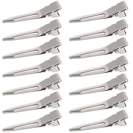 1,75 tum enkla tagg lockar metallhårklämmor för dreads lock c