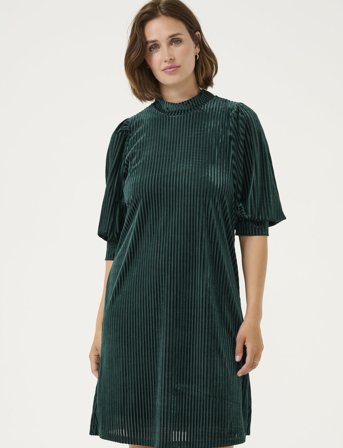 Kaffe Kacaca Dress - Green - XS