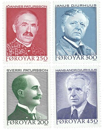 Færøerne - AFA 93-96 - Postfrisk sæt