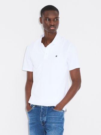 Holzweiler Slim-Fit Pique Polo Shirt - White - Men's - XS