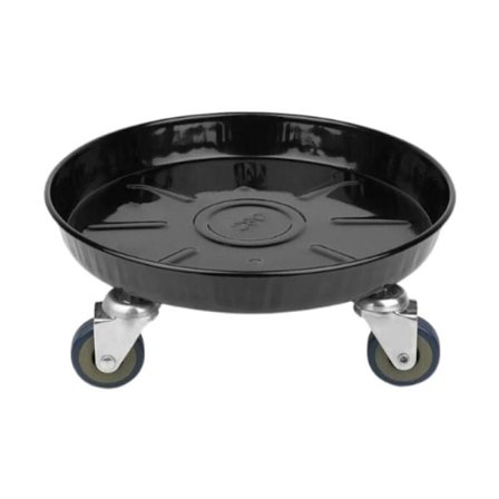 Underlägg för blomkrukor Vagn med hjul 30 cm för tunga krukväxter Bricka med hjul - kapacitet 100 kg