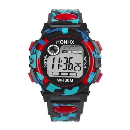 Children's Sport Watch Camouflage Military Digital Watches Multi-function Waterproof Outdoor Smart Watch For Boy Girl Reloj