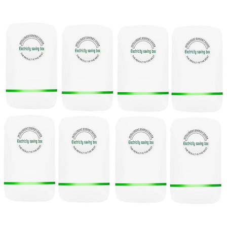 8 kpl Stop Watt -energiansäästölaitetta, virransäästölaite kotitoimistomarkkinoille EU Pl