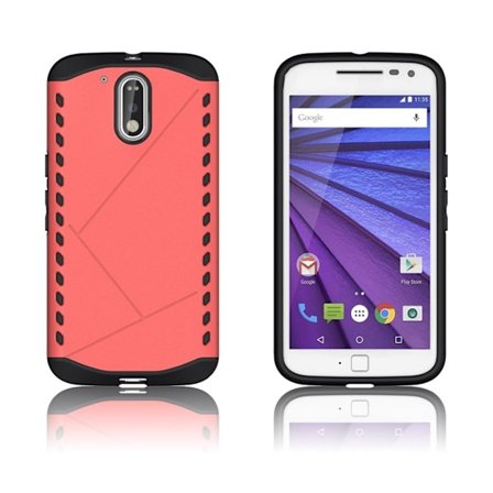 Erik Motorola Moto G4/G4 Plus Skal - Röd