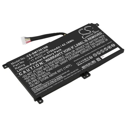 Batteri til bærbar PC for Samsung NT501R5L-M15/C, NT501R5L-L05/R og andre.