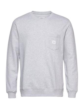 Square Pocket Sweatshirt Sweat-shirt Tröja Grå Makia