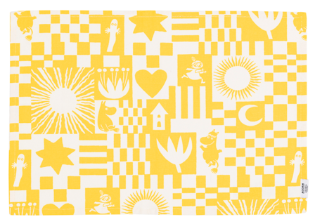 Mummi Arabia Bordbrikke Fest Gul 46x31