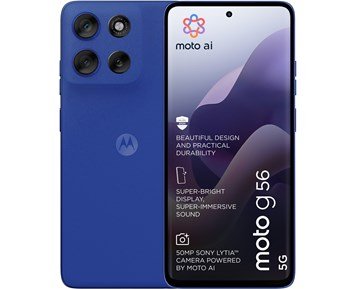 Motorola-Motorola G56 Dazzling Blue-Motorola moto G56 med Sony-kamera og Dolby-lyd -Phones-Motorola mobiltelefon