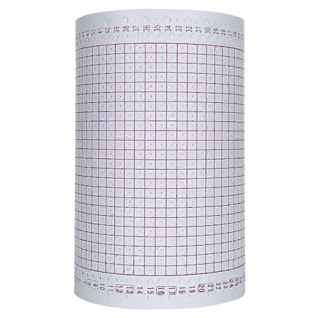 100 stk/rull Rødt Hullkort 24 Sting Strikkemaskin Deler Tilbehør