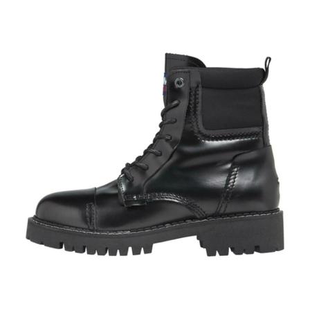 Tommy Jeans Fashion Pop Color Boot Sort, Dame, Størrelse: 36 EU