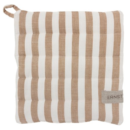 Ernst Grytlapp bred rand, kola/vit | Matlagning > Köksredskap > Grytlappar och Grytvantar > Grytlapp | Bagaren och Kocken