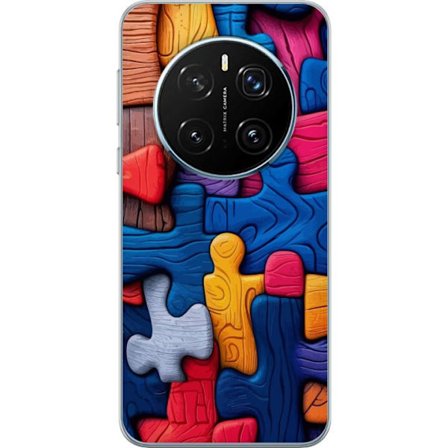 Kompatibel Mobilcover til Honor Honor Magic7 Pro Livlig illustration med Stitch blandt lyserøde æbler i en blød pastelldesign, der kombinerer sødm