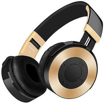 Trådlösa hörlurar bluetooth headset HiFi Stereo FM-radio TF-kort