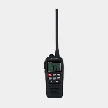 Handhållen / bärbar VHF-radio Plastimo SX-400+, med flytlarm, 5 W