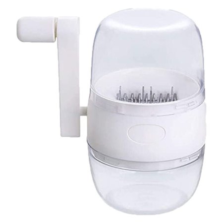 Nötter och torkad frukt hackare kvarn handvev för nötter pekannötter - Vit??