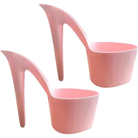 2 Pakke Blomsterpotter Høj Hæl Form Speciel Have Terrasse Borddekoration Letvægts Bonsai Potter