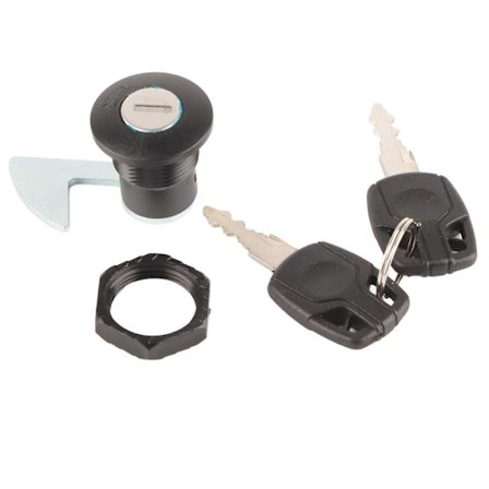 Scooter Monteringslås Baklås Aluminium Plast Universal for Elektriske Motorsykler Oppbevaringsboks B Kort Krok