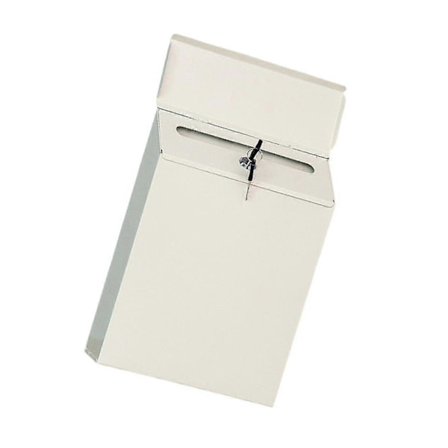 Postkasse med lås, veggmontert, for kommentarer, betaling og post (FMY)