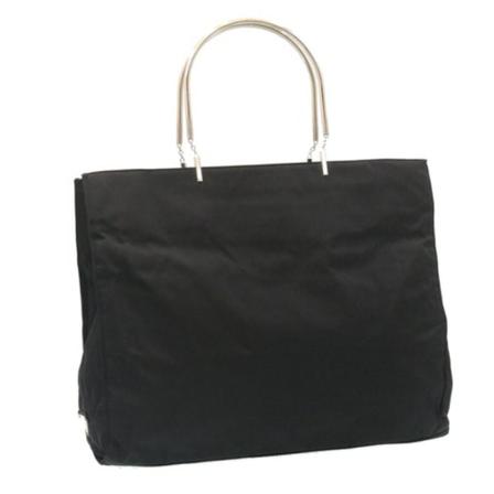 Prada Vintage, Pre-owned Handbag Zwart, Dames, Maat:ONE Size,nylon