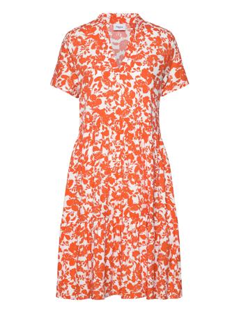 Edasz Ss Dress Orange Saint Tropez