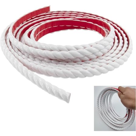 Itseliimautuva seinälista - Joustava lista - Kattolista - mökille