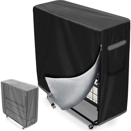 ING Støvdeksel for sammenleggbar seng - Beskyttelsesdeksel - 210D - 99 x 38 x 114 cm