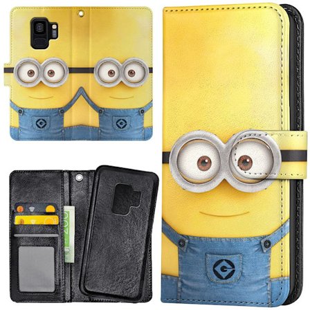 Samsung Galaxy S9 - Lommebok Deksel Minions