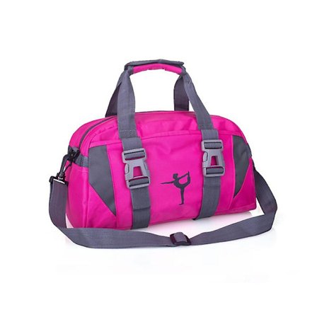 Danse Duffel Bag For Girls Sport Gymnastikk Bag For Kids Tap Dancing Bag Jazz Ballet Hip Hop Bag(rød)(1stk)