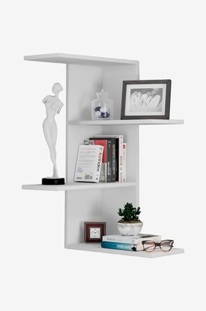 VCM - Hjørnehylde Balos - Hvid - Væghylder - Fra Homeroom