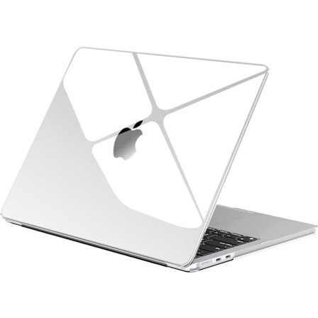 Ultra Tynd og Transparent Cover Kompatibel med MacBook Air 15 Tommer M4 M3 M2 med Touch ID, 2025 2024 2023 A3241 A2941 A3114