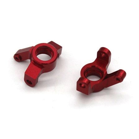 2 stk. Metal Serie Styreblok Styresamlinger 7532 til LaTrax Teton 1/18 Fjernbetjening Bil Opgraderingsdele Tilbehør, 2