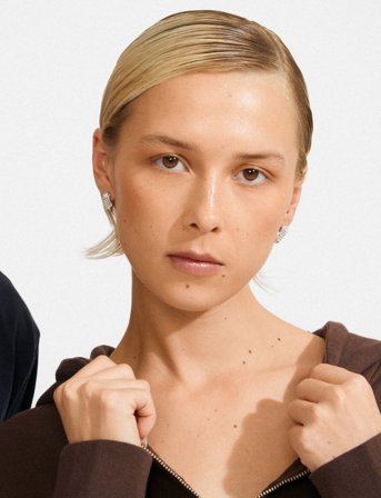 Pilgrim Soul Earrings Silver-Plated - Silver - ONE SIZE