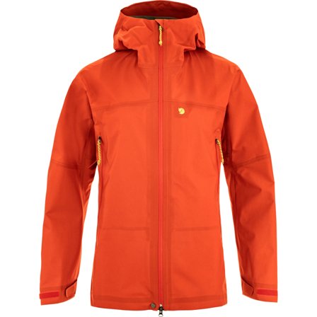 Fjällräven Women's Bergtagen GTX Lite Jacke in Flame Orange/Orange, GORE-TEX | Size: Large