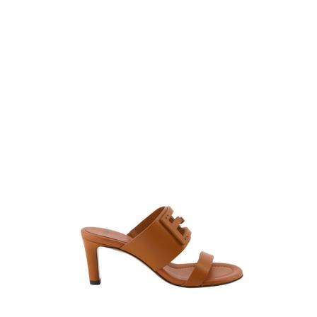 Fendi, High Heel Sandals Brązowy, Kobieta, Rozmiar: 38 EU