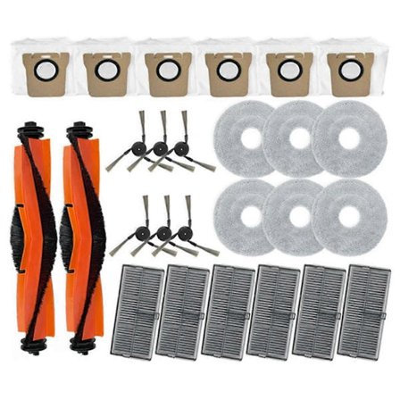 För M40 D110CN Dammsugardelar Huvud Tricut Borste Sidoborste Hepa Filter Moppduk Dammpåsar Tillbehör