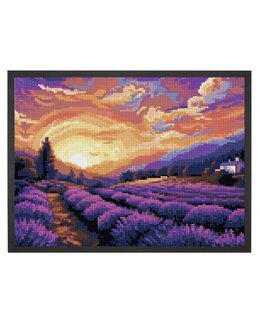 Diamond painting Sonnenuntergang