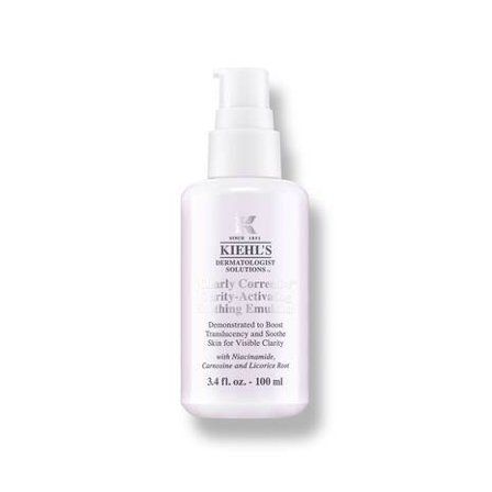 Kiehl's Clearly Corrective Clarity-Activating Soothing Emulsion 100ml, Skincare, Ansiktspleie, Dagkrem, Fuktighetskrem, Hudtone, Pigmentering