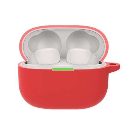 Sony LinkBuds S silikonikotelo karabiinilla - Punainen