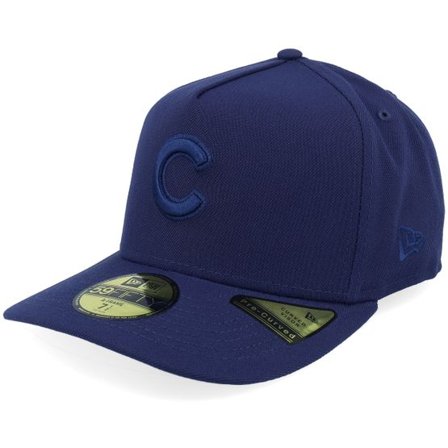 New Era - MLB Blå fitted Keps - Chicago Cubs 59FIFTY Color Pack Pastel Light Navy A-frame Fitted @ Hatstore